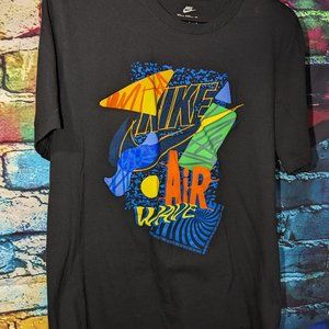 Nike Air Men's Large Black graphic Tshirt
